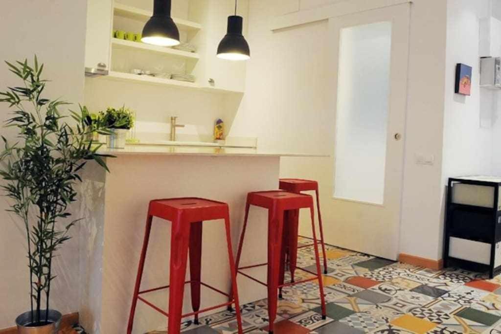 Calm Modern Apartment Барселона Экстерьер фото
