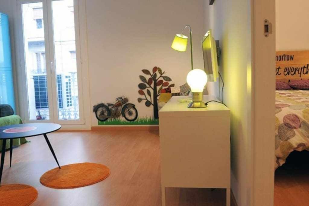 Calm Modern Apartment Барселона Экстерьер фото